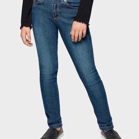 The Children’s Place Skinny Jeans Size 12 Dark Wash Denim Stretch Youth Pants - Picture 1 of 8